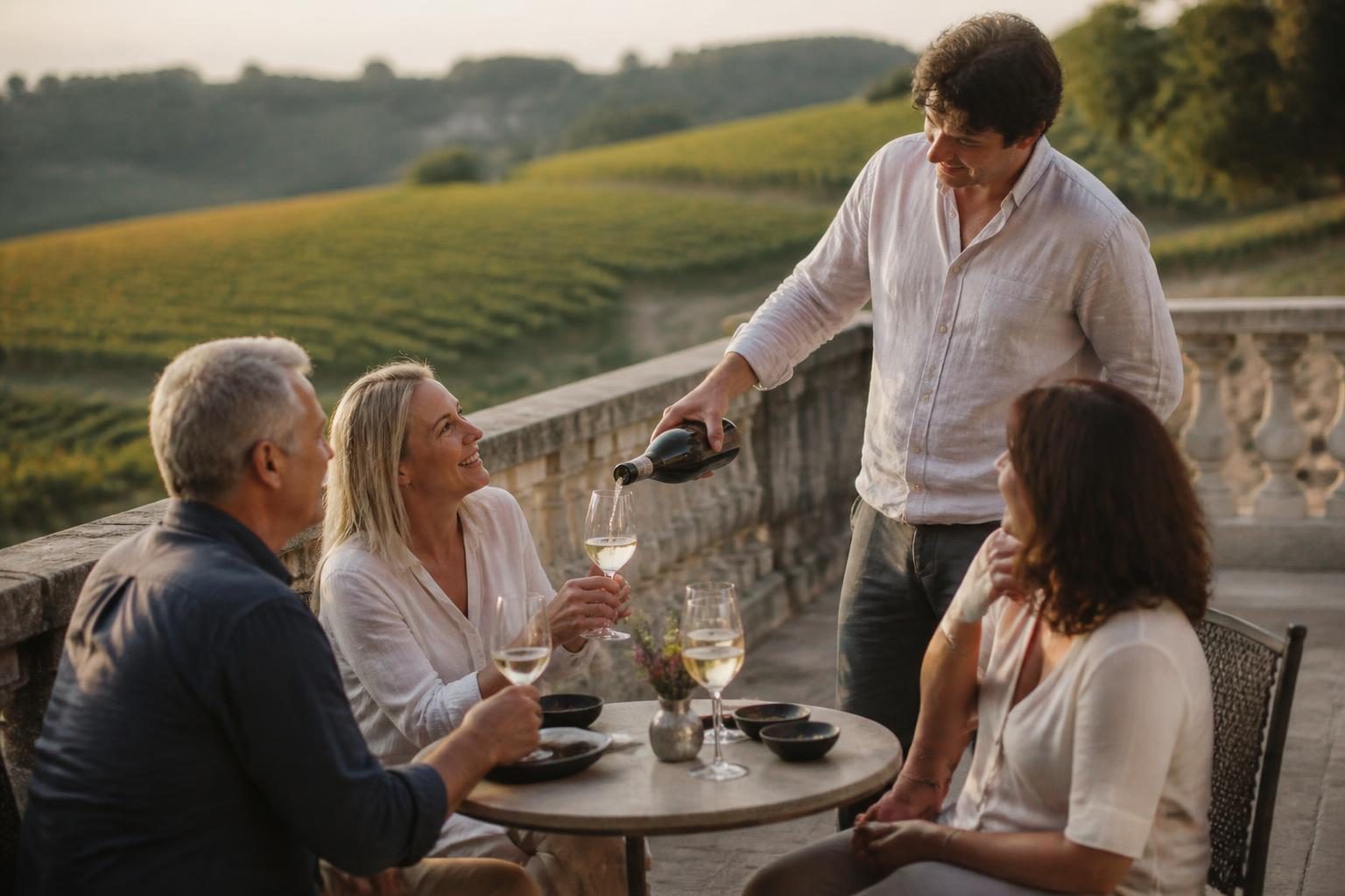 Sparkling · estate terrace